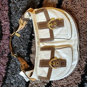 Coach canvas purse